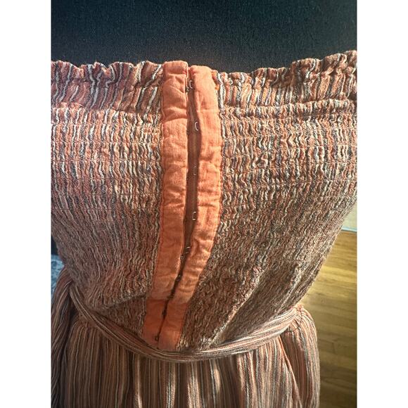 Aeropostale Striped Smocked-Bodice Jumpsuit – Women’s - Picture 2 of 8